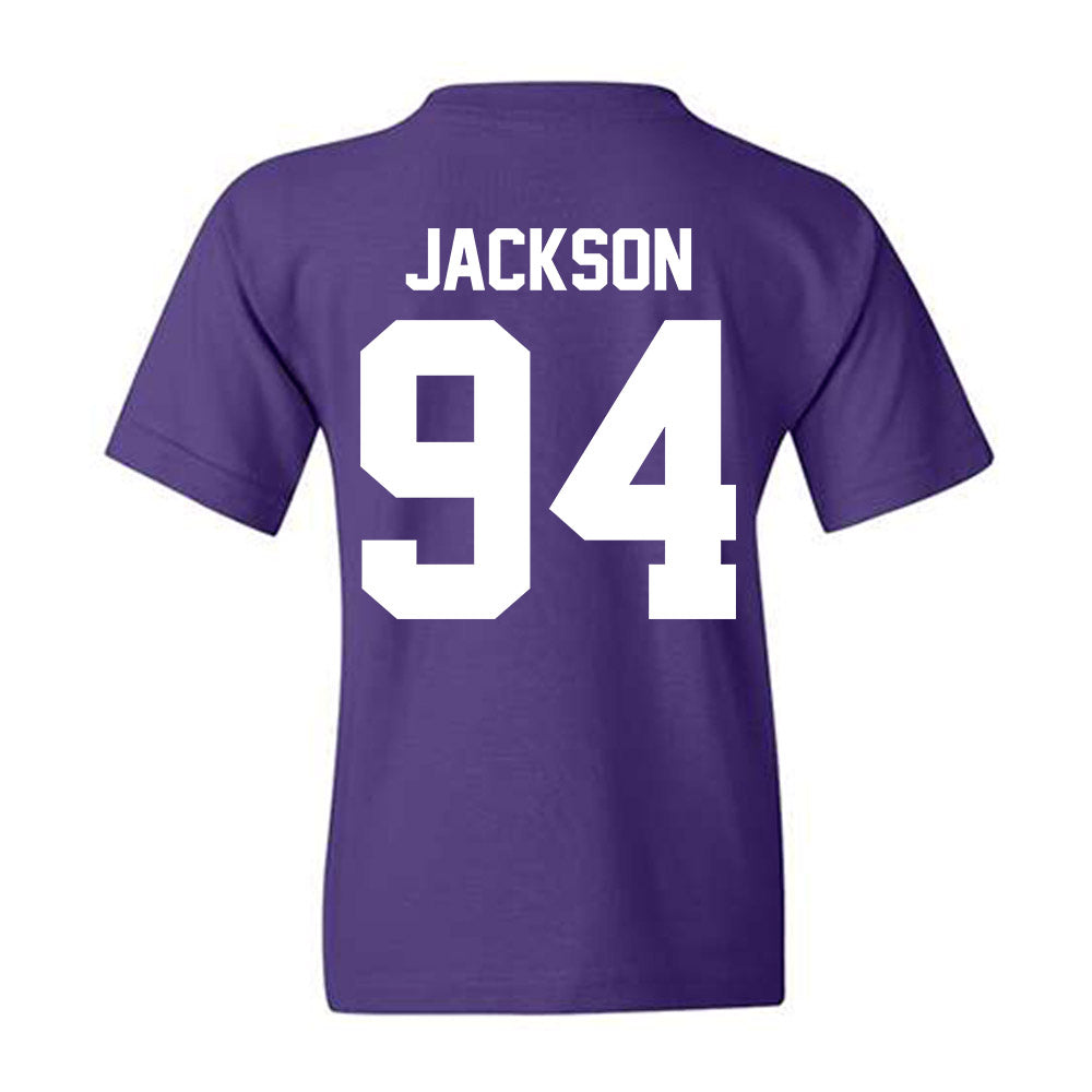 Northwestern - NCAA Football : Miguel Jackson - Classic Shersey Youth T-Shirt-1