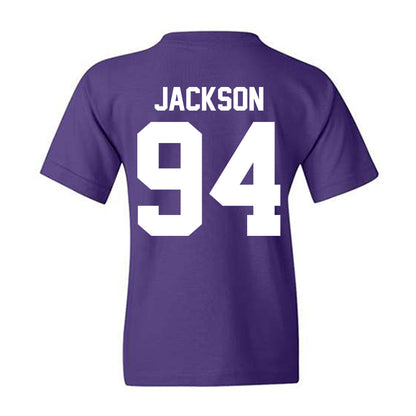 Northwestern - NCAA Football : Miguel Jackson - Classic Shersey Youth T-Shirt-1