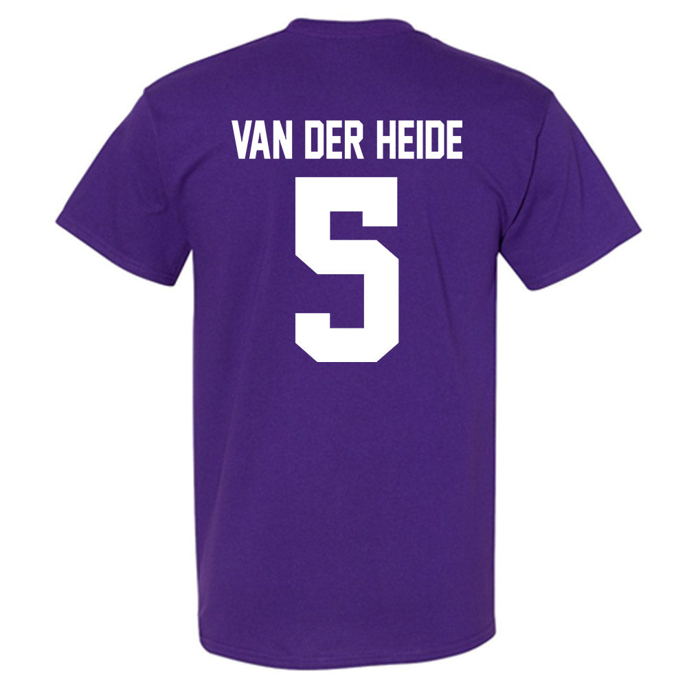 Northwestern - NCAA Men's Soccer : Dimas Van der Heide - Classic Shersey T-Shirt-1