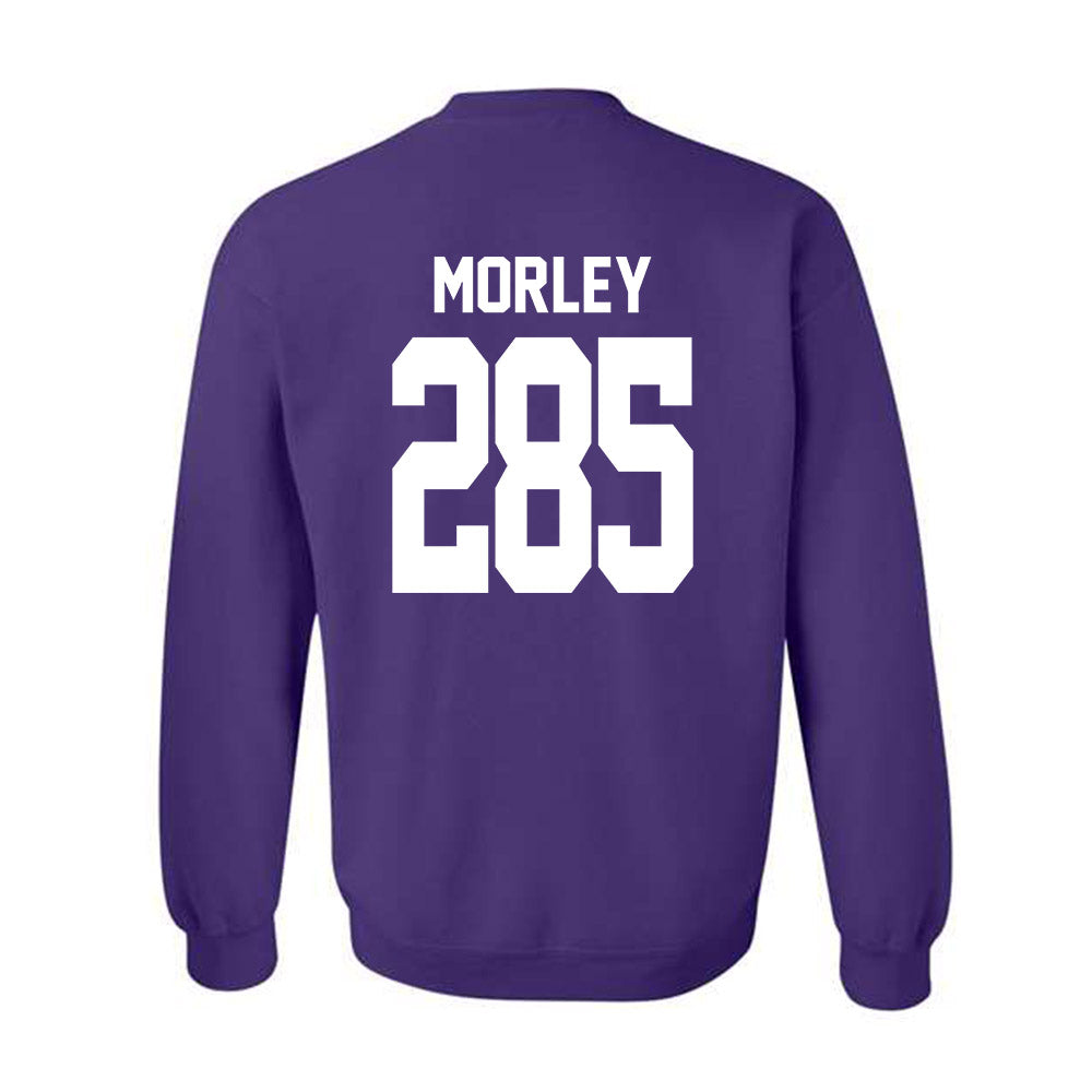 Northwestern - NCAA Wrestling : Dirk Morley - Classic Shersey Crewneck Sweatshirt-1