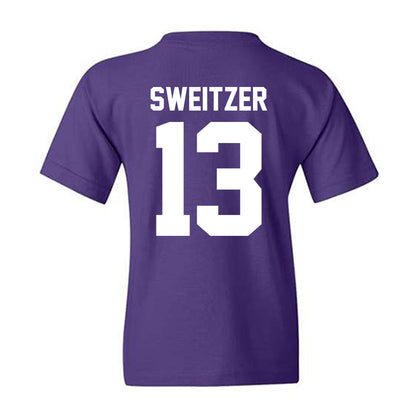 Northwestern - NCAA Women's Lacrosse : Delaney Sweitzer - Classic Shersey Youth T-Shirt-1