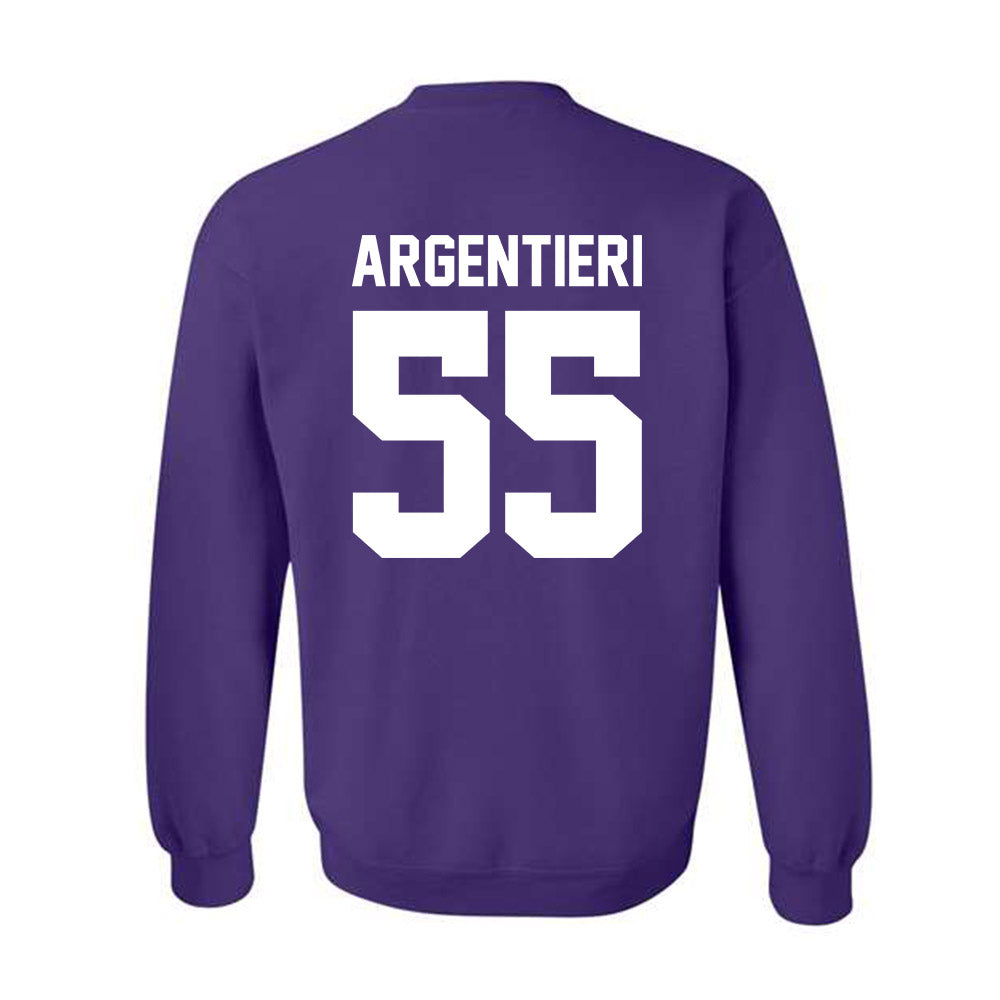 Northwestern - NCAA Women's Lacrosse : Francesca Argentieri - Classic Shersey Crewneck Sweatshirt-1