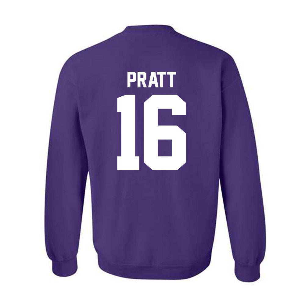 Northwestern - NCAA Women's Volleyball : Ava Pratt - Classic Shersey Crewneck Sweatshirt-1