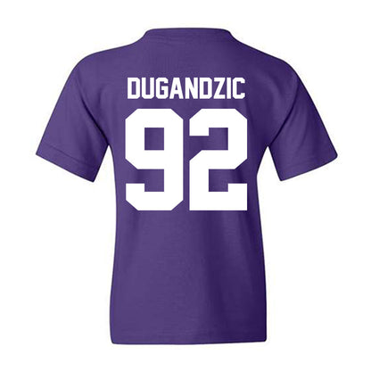 Northwestern - NCAA Football : Nikola Dugandzic - Classic Shersey Youth T-Shirt-1