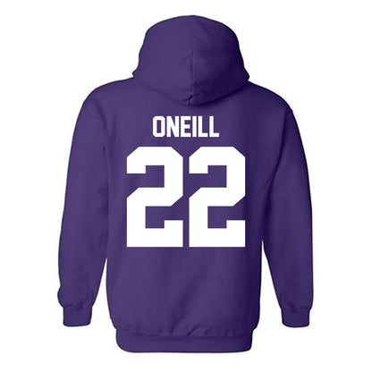 Northwestern - NCAA Men's Soccer : Aidan Oneill - Classic Shersey Hooded Sweatshirt-1