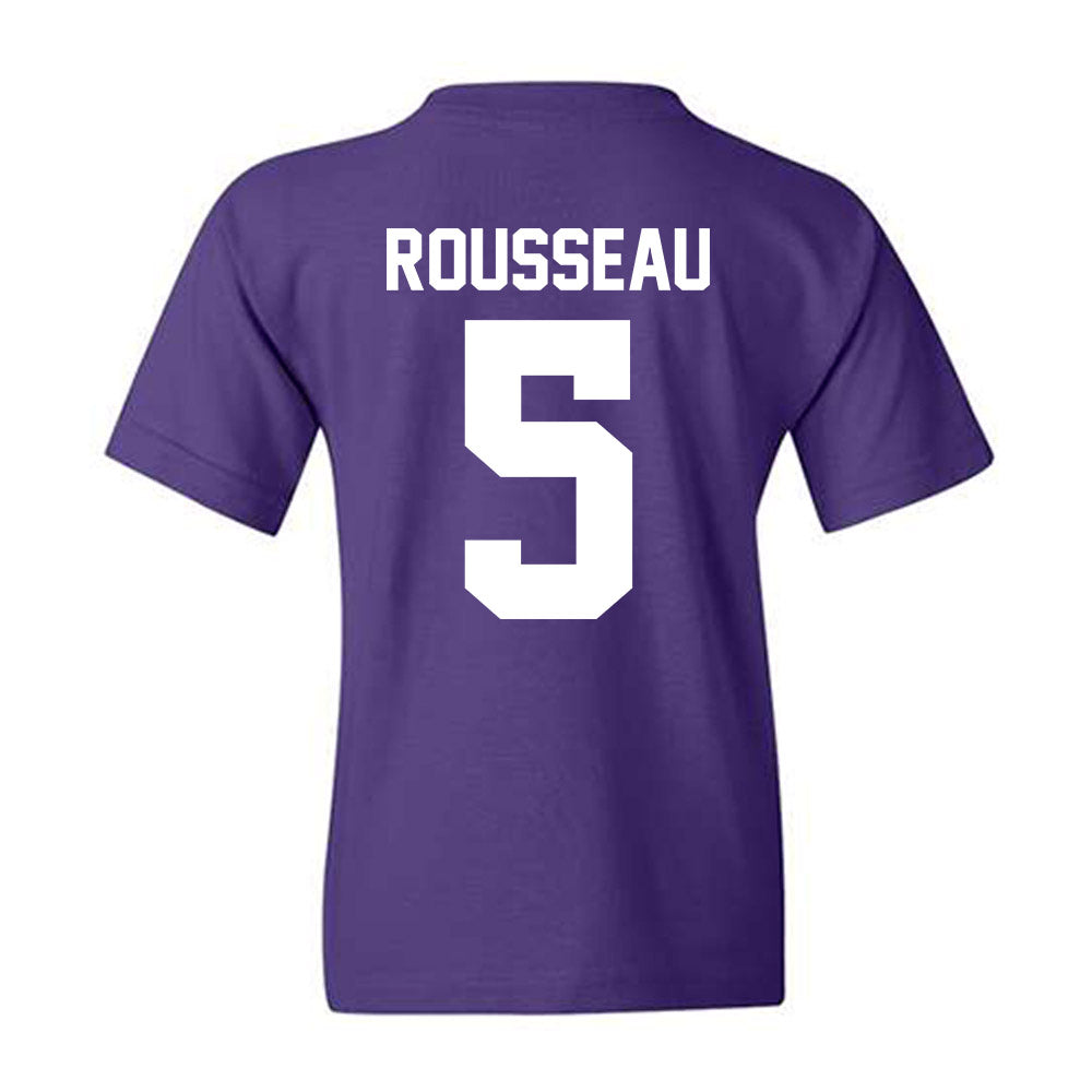 Northwestern - NCAA Women's Volleyball : Alexa Rousseau - Classic Shersey Youth T-Shirt-1