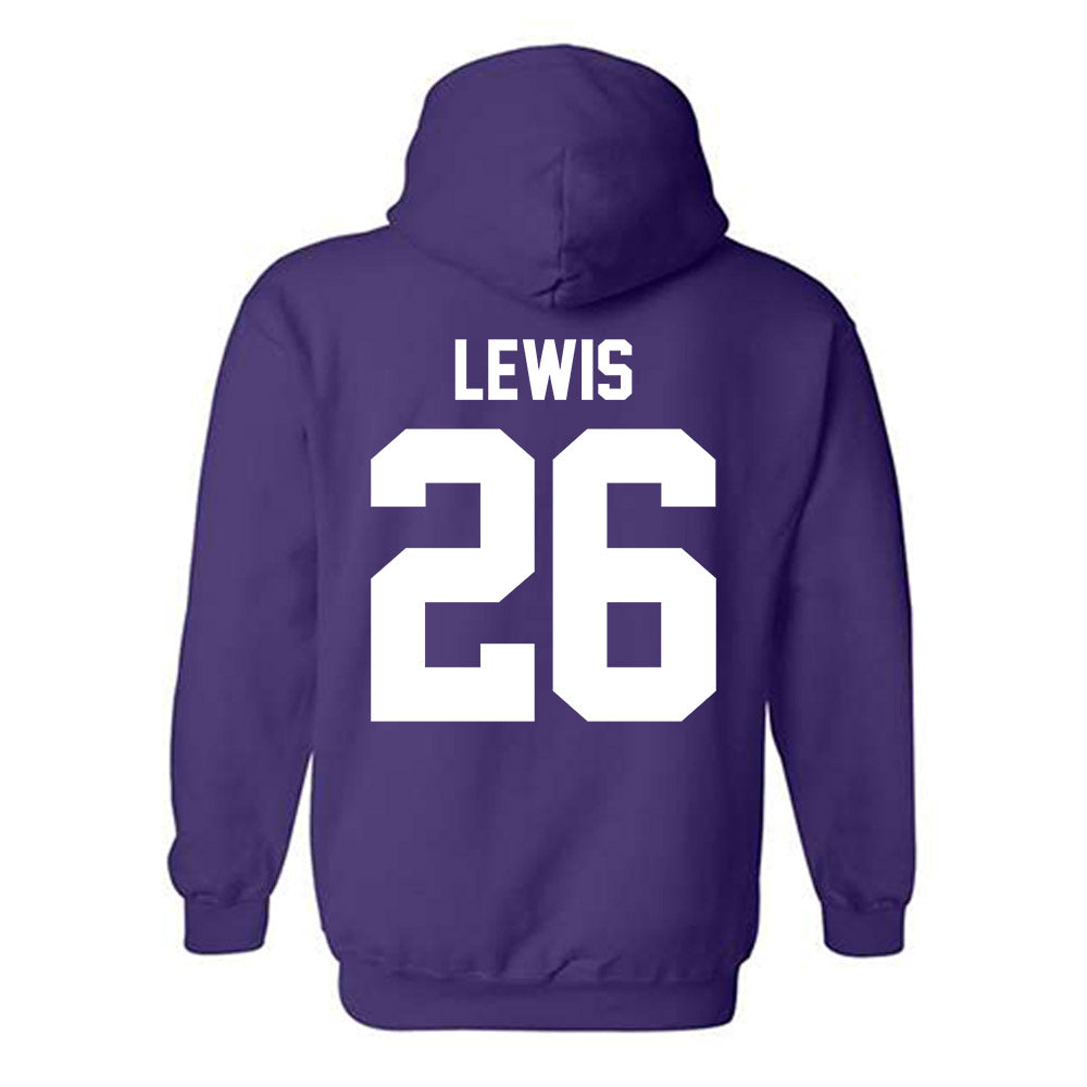 Northwestern - NCAA Football : Jalen Lewis - Classic Shersey Hooded Sweatshirt
