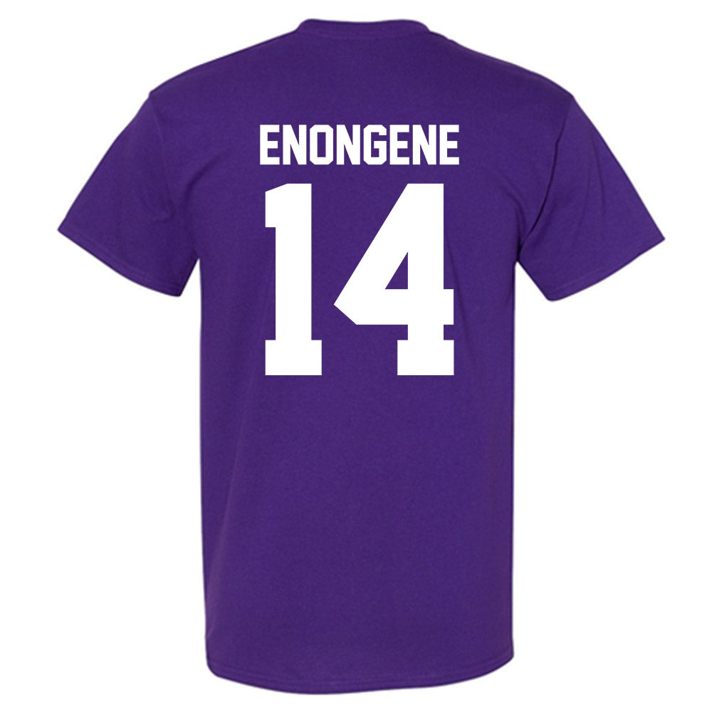 Northwestern - NCAA Football : Dube Enongene - Classic Shersey T-Shirt-1