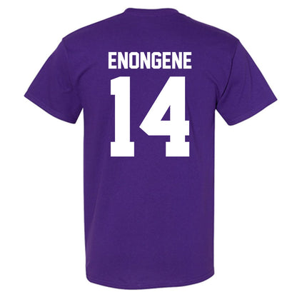 Northwestern - NCAA Football : Dube Enongene - Classic Shersey T-Shirt-1