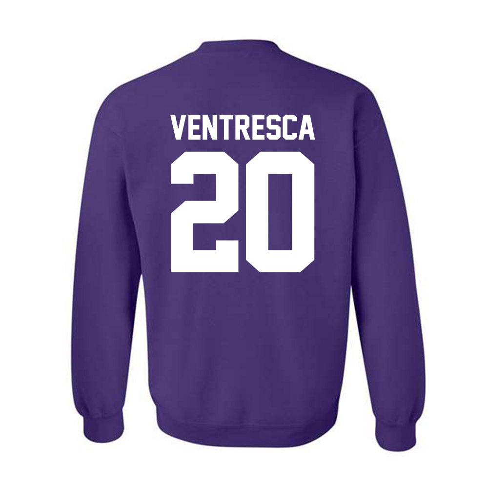 Northwestern - NCAA Women's Lacrosse : Alexis Ventresca - Classic Shersey Crewneck Sweatshirt-1