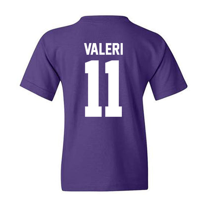 Northwestern - NCAA Football : Seth Valeri - Classic Shersey Youth T-Shirt-1