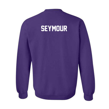 Northwestern - NCAA Men's Swimming & Diving : Stuart Seymour - Classic Shersey Crewneck Sweatshirt-1