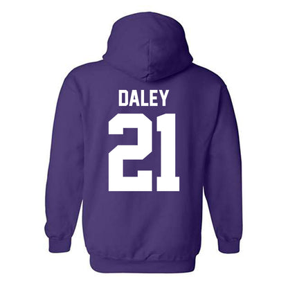 Northwestern - NCAA Women's Basketball : Melannie Daley - Classic Shersey Hooded Sweatshirt