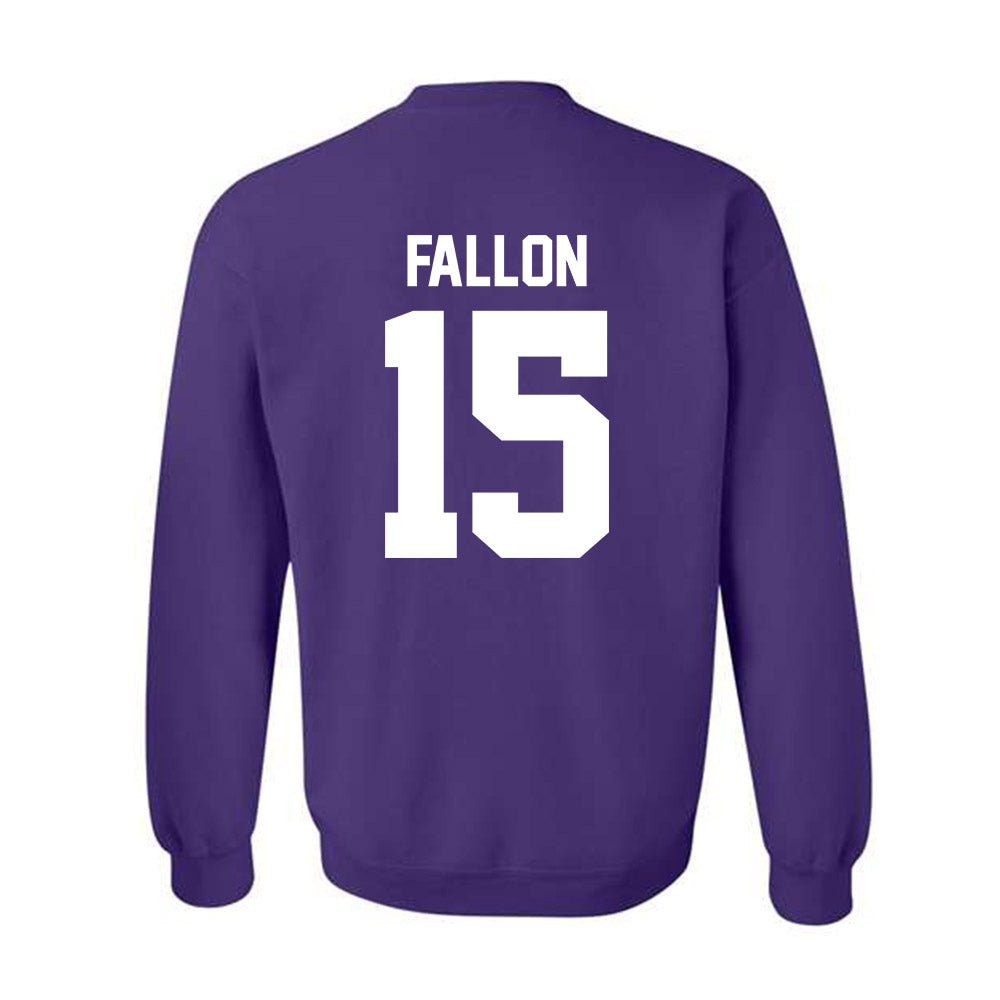 Northwestern - NCAA Women's Soccer : Alex Fallon - Classic Shersey Crewneck Sweatshirt-1