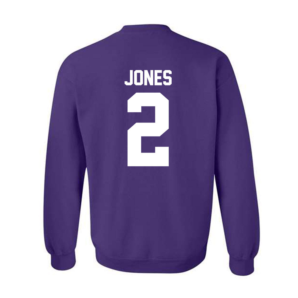 Northwestern - NCAA Women's Basketball : Kyla Jones - Classic Shersey Crewneck Sweatshirt-1