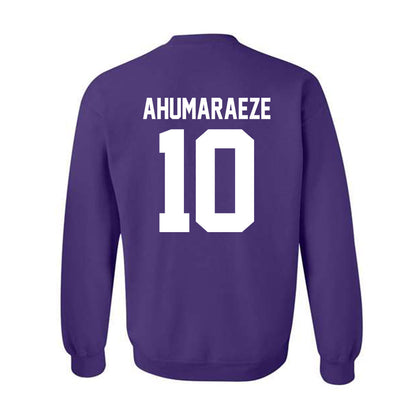 Northwestern - NCAA Football : Ricky Ahumaraeze - Classic Shersey Crewneck Sweatshirt-1