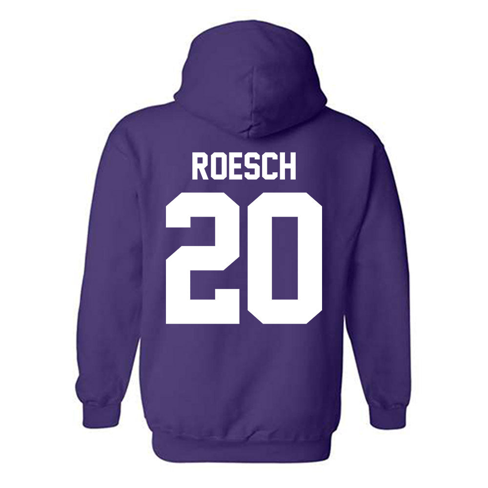Northwestern - NCAA Women's Soccer : Kennedy Roesch - Classic Shersey Hooded Sweatshirt-1