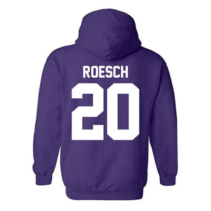 Northwestern - NCAA Women's Soccer : Kennedy Roesch - Classic Shersey Hooded Sweatshirt-1