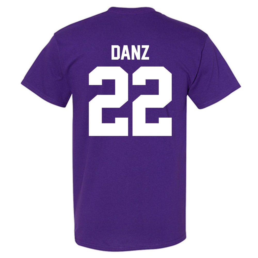 Northwestern - NCAA Baseball : Carter Danz - Classic Shersey T-Shirt-1