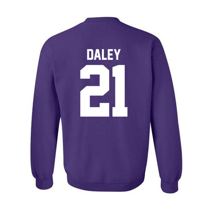 Northwestern - NCAA Women's Basketball : Melannie Daley - Classic Shersey Crewneck Sweatshirt-1