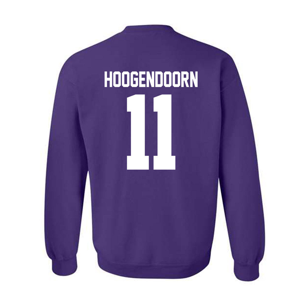 Northwestern - NCAA Women's Fencing : Levi Hoogendoorn - Classic Shersey Crewneck Sweatshirt-1