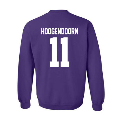 Northwestern - NCAA Women's Fencing : Levi Hoogendoorn - Classic Shersey Crewneck Sweatshirt-1