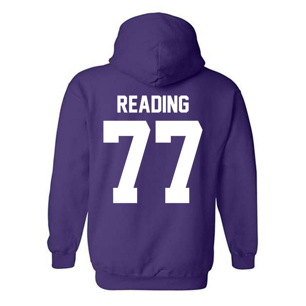 Northwestern - NCAA Women's Lacrosse : Talia Reading - Classic Shersey Hooded Sweatshirt-1