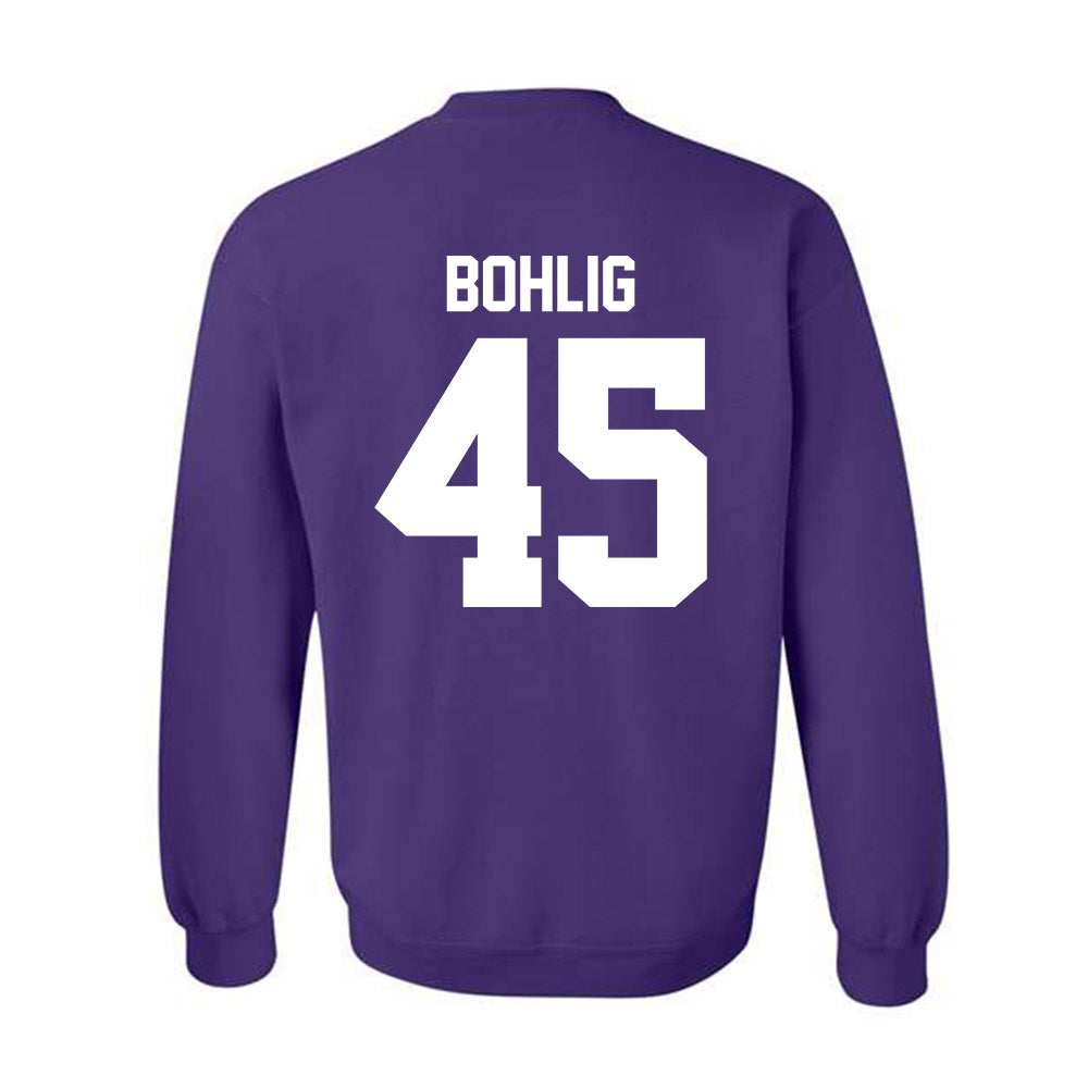 Northwestern - NCAA Women's Lacrosse : Emerson Bohlig - Classic Shersey Crewneck Sweatshirt-1