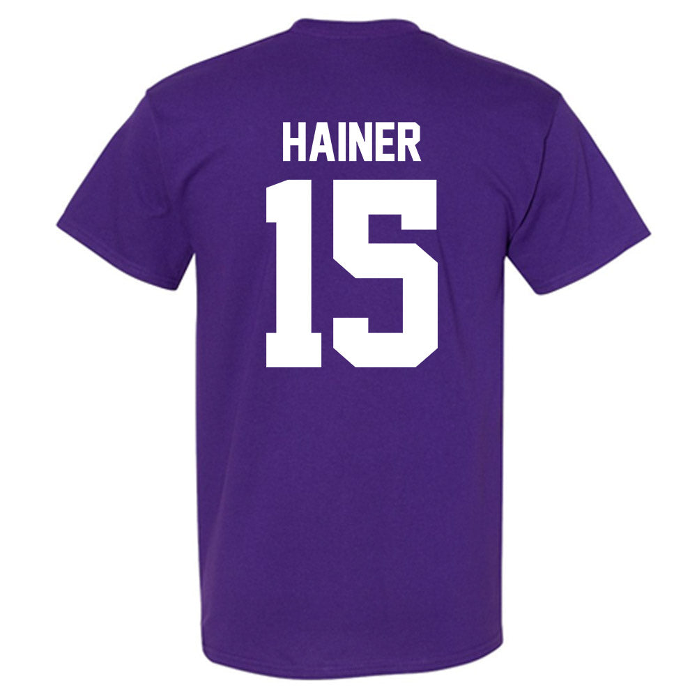 Northwestern - NCAA Men's Soccer : Doug Hainer - Classic Shersey T-Shirt-1