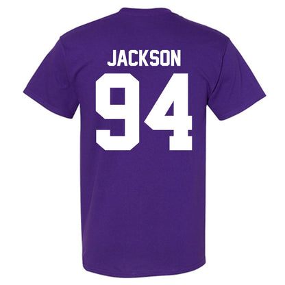 Northwestern - NCAA Football : Miguel Jackson - Classic Shersey T-Shirt-1
