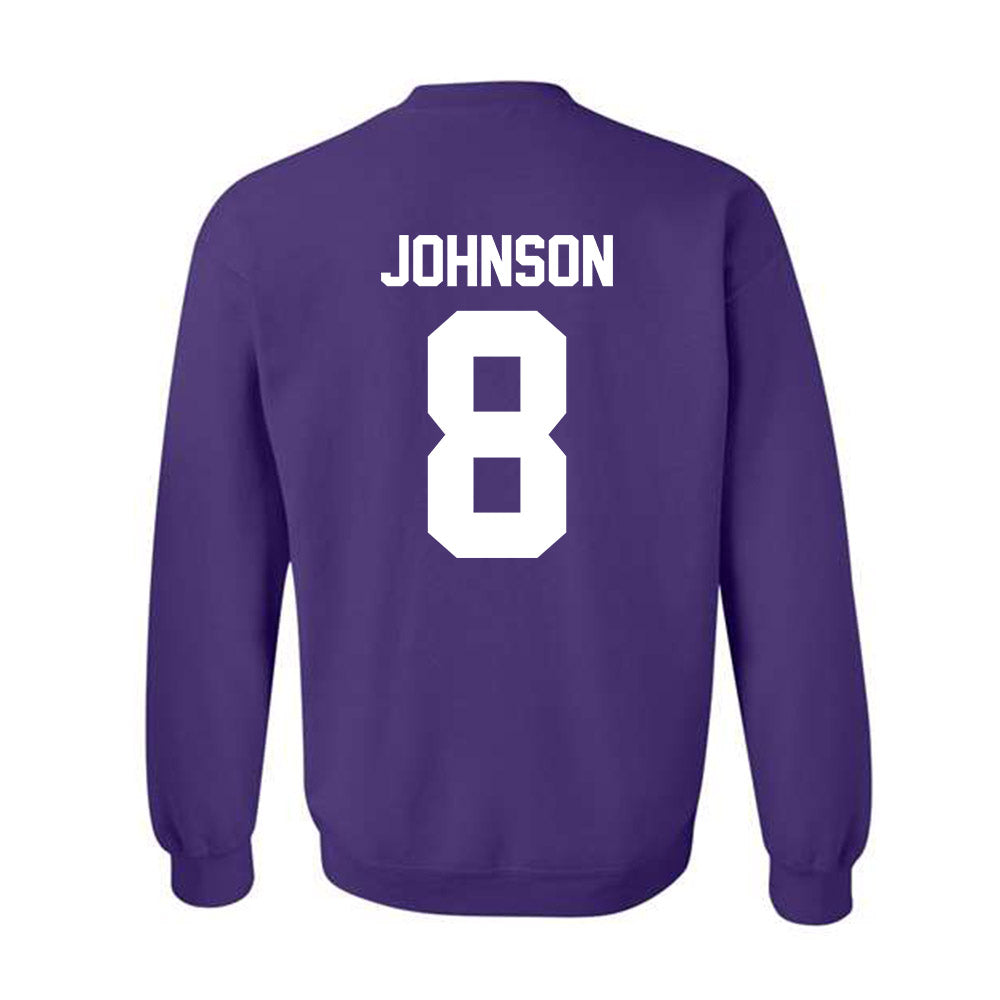 Northwestern - NCAA Women's Volleyball : Rachel Johnson - Classic Shersey Crewneck Sweatshirt-1