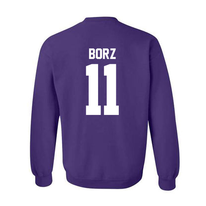 Northwestern - NCAA Women's Field Hockey : Piper Borz - Classic Shersey Crewneck Sweatshirt-1