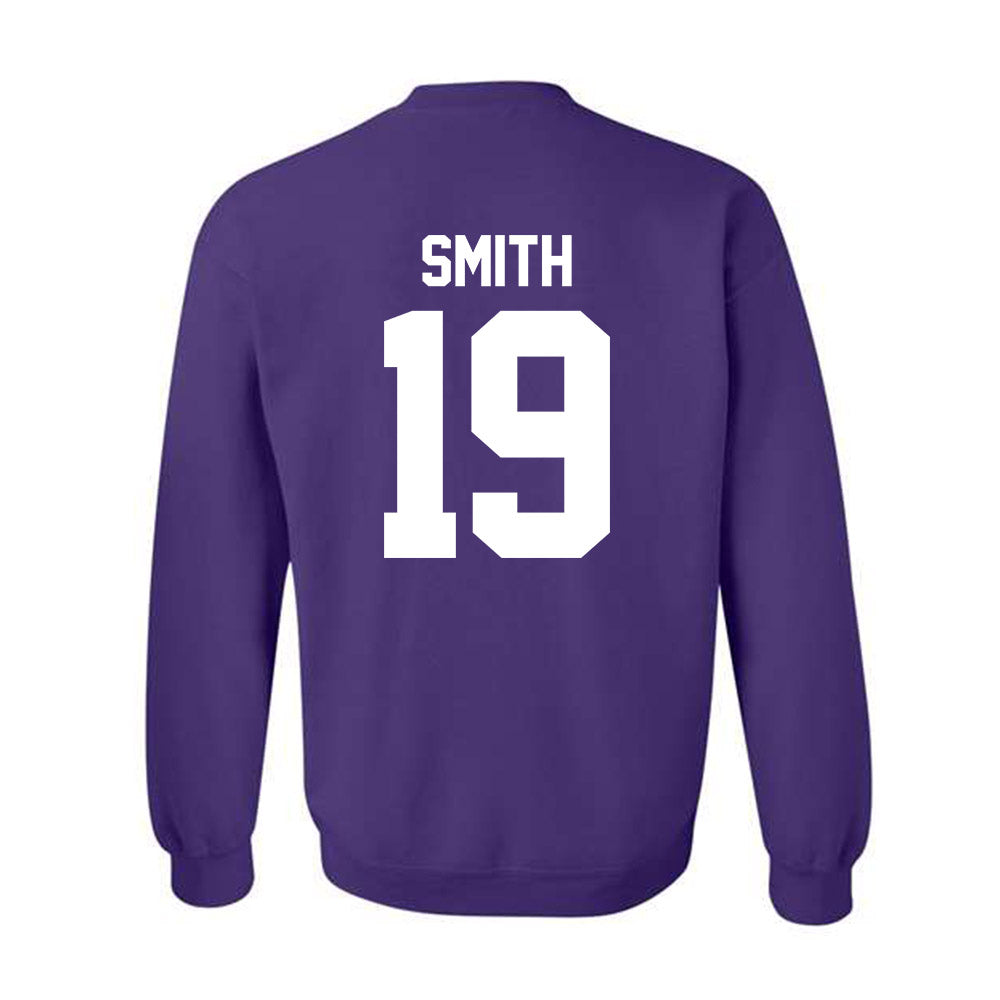 Northwestern - NCAA Women's Lacrosse : Samantha Smith - Classic Shersey Crewneck Sweatshirt-1