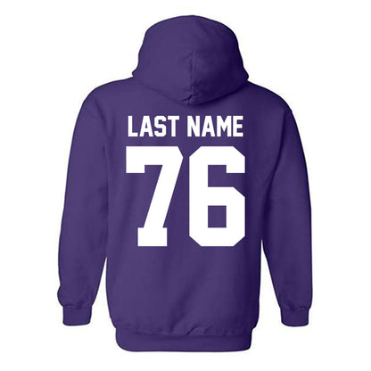 Northwestern - NCAA Football : Michael OConnell - Classic Shersey Hooded Sweatshirt-1