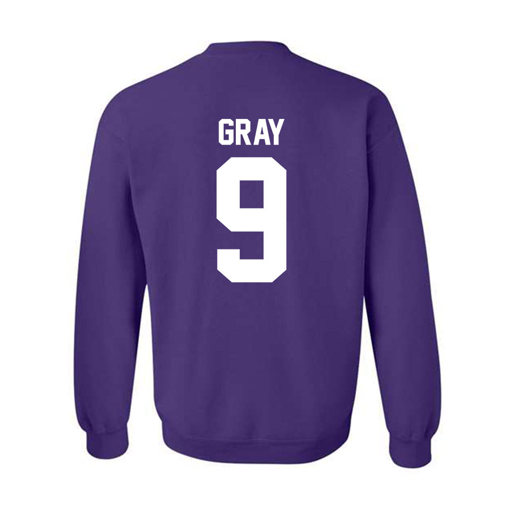 Northwestern - NCAA Football : Aidan Gray - Classic Shersey Crewneck Sweatshirt-1