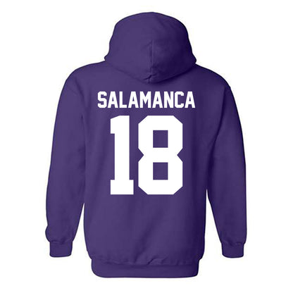 Northwestern - NCAA Women's Field Hockey : Laura Salamanca - Classic Shersey Hooded Sweatshirt-1