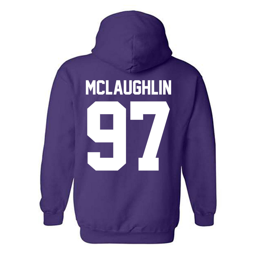 Northwestern - NCAA Football : Sean McLaughlin - Classic Shersey Hooded Sweatshirt-1