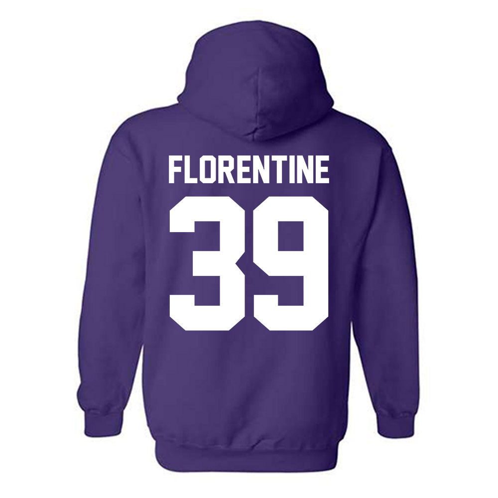 Northwestern - NCAA Football : Jack Florentine - Classic Shersey Hooded Sweatshirt-1