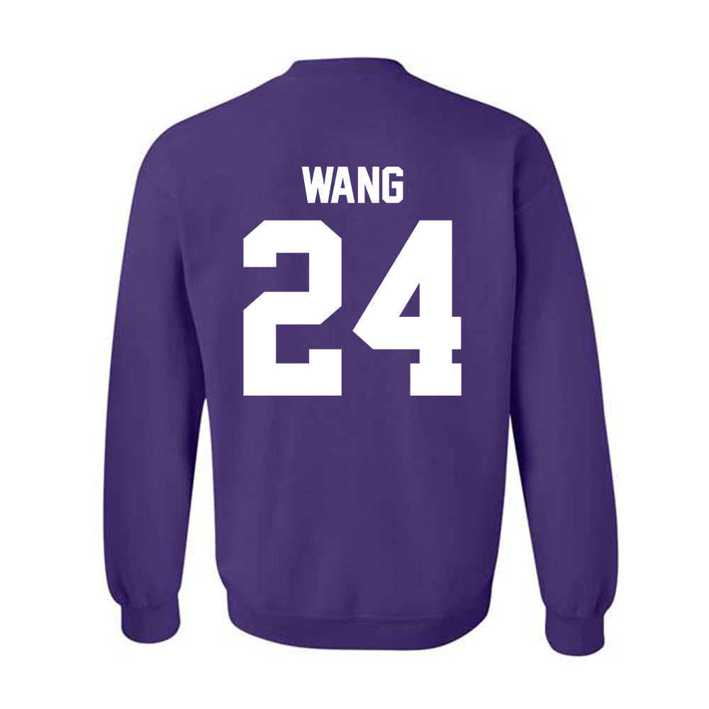 Northwestern - NCAA Women's Fencing : Karen Wang - Classic Shersey Crewneck Sweatshirt-1