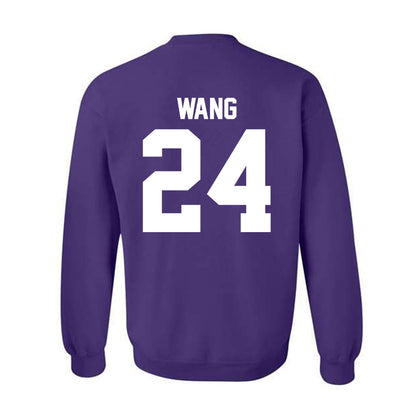 Northwestern - NCAA Women's Fencing : Karen Wang - Classic Shersey Crewneck Sweatshirt-1