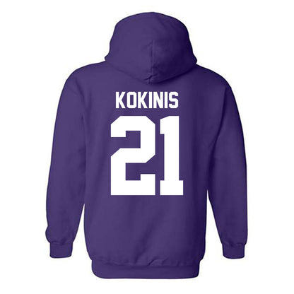 Northwestern - NCAA Women's Field Hockey : Ella Kokinis - Classic Shersey Hooded Sweatshirt-1