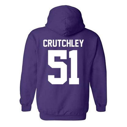 Northwestern - NCAA Football : Miles Crutchley - Classic Shersey Hooded Sweatshirt