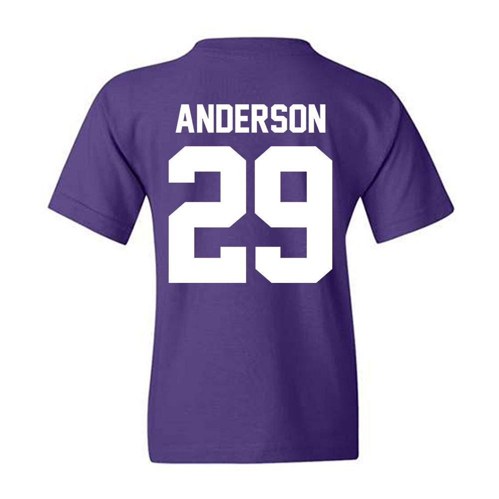 Northwestern - NCAA Football : Grissim Anderson - Classic Shersey Youth T-Shirt-1