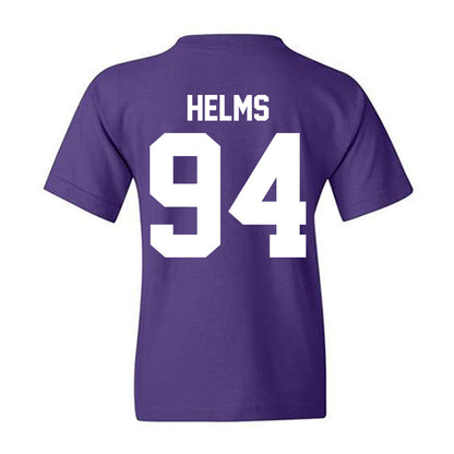 Northwestern - NCAA Football : Henry Helms - Classic Shersey Youth T-Shirt-1