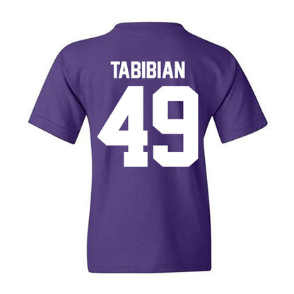 Northwestern - NCAA Football : Jacob Tabibian - Classic Shersey Youth T-Shirt-1