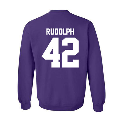 Northwestern - NCAA Women's Lacrosse : Hannah Rudolph - Classic Shersey Crewneck Sweatshirt-1