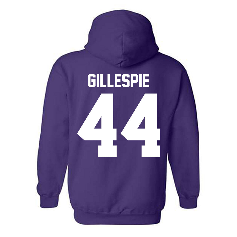 Northwestern - NCAA Women's Lacrosse : Hannah Gillespie - Classic Shersey Hooded Sweatshirt-1