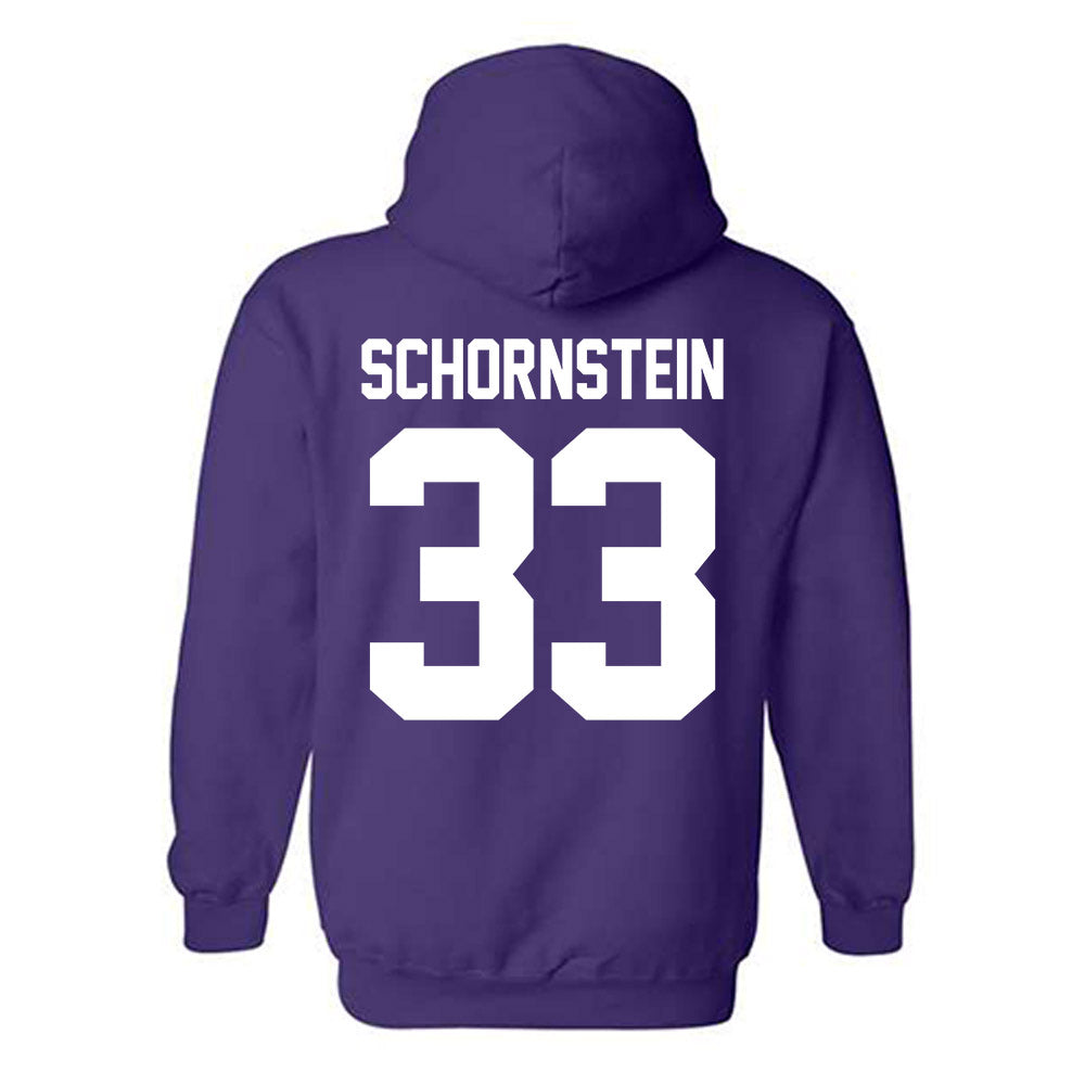 Northwestern - NCAA Women's Soccer : Tanna Schornstein - Classic Shersey Hooded Sweatshirt-1