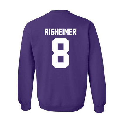 Northwestern - NCAA Women's Basketball : Kat Righeimer - Classic Shersey Crewneck Sweatshirt-1