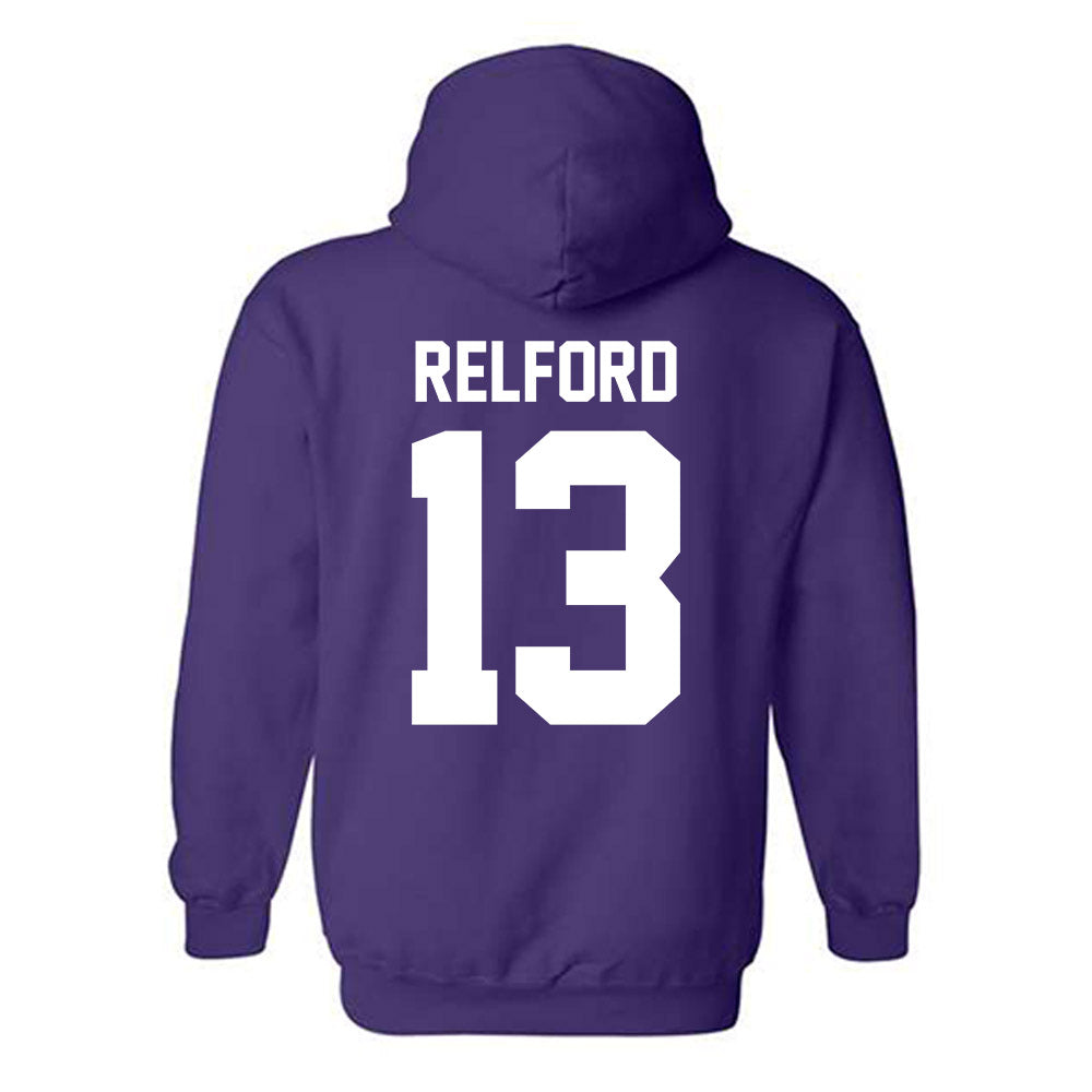 Northwestern - NCAA Women's Field Hockey : Chloe Relford - Classic Shersey Hooded Sweatshirt-1